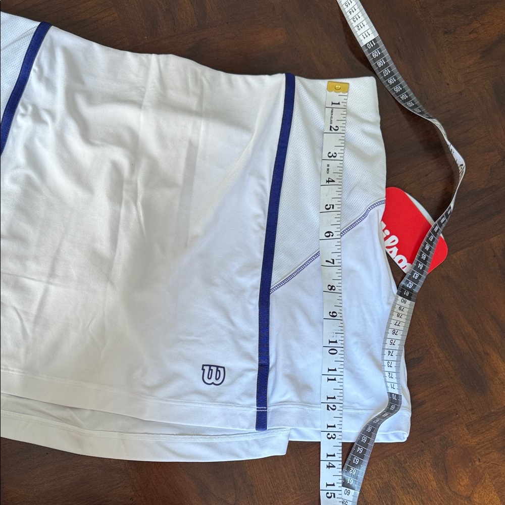 Wilson Tennis Skirt with Blue Accents NWT - Picture 3 of 6